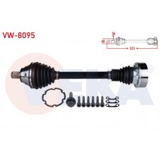 AKS KOMPLE SOL DÜZ VİTES 1,6TDİ GOLF6 LEON OCTAVİA A3