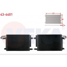 KLİMA RADYATÖR 579X388X16 GOLF5 GOLF6 JETTA