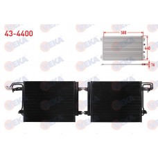 KLİMA RADYATÖRÜ 550X443X16 CADDY 04-08 TOURAN 03-08