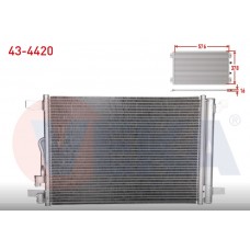 KLİMA RADYATÖR 576MM GOLF7 PASSAT 15- TİGUAN  A3 Q3 OCTAVİA SUPERB LEON