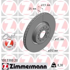 FREN DISK ÖN TAKIM 312X25MM 5/112 PASSAT 06-15 CADDY 04-15 1,9TDI 1,6TDI